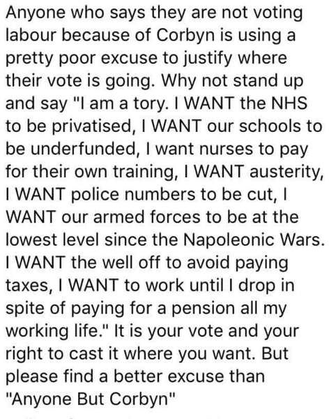 Lifelong Labour supporters who feel we need a more robust leader than Corbyn, how are you voting?
