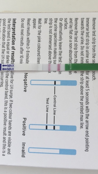 Ovulation test?