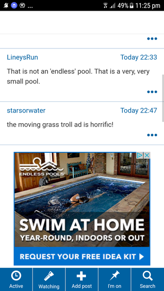 For the love of the wee man please do something about the ads
