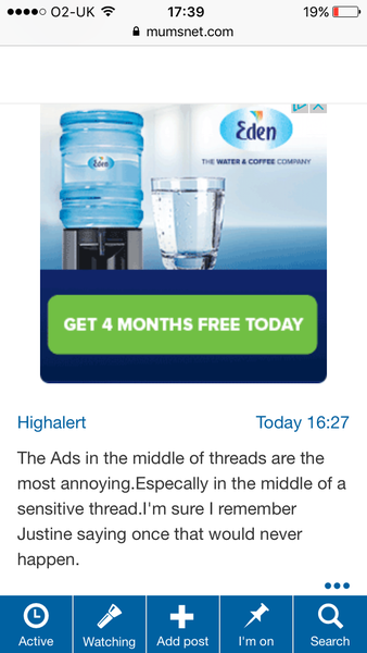 For the love of the wee man please do something about the ads