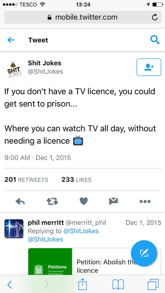 TV Licence Investigation