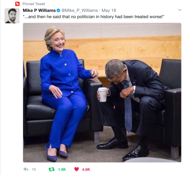 This thread is about Trump. You didn't hear it from me. Trump cont