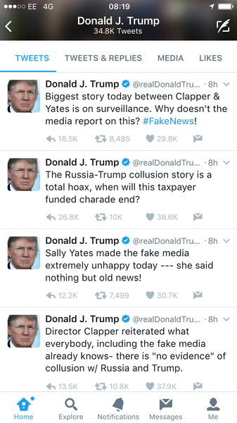 100 days in - congrats to us all for keeping sane on the Trump train