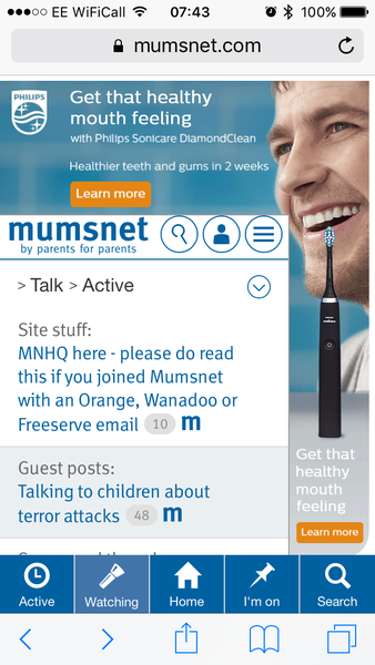 For the love of the wee man please do something about the ads