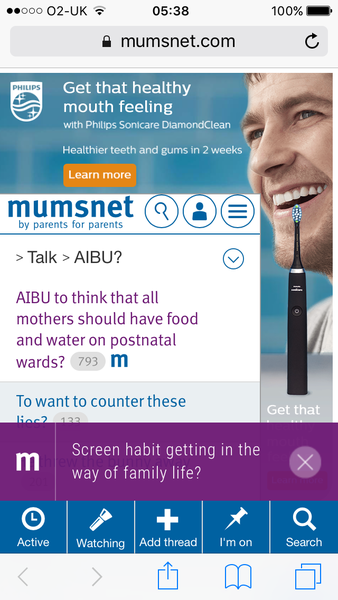 Gah more side adverts