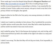 Westministenders: Theresa's Common People