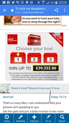 For the love of the wee man please do something about the ads
