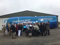 To think Theresa May looks rattled