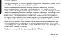 Not joined up writing for SATS?