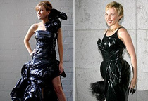 to ask my neighbour why in the hell they are constantly drying black bin bags