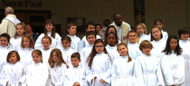 To think that children should west school uniform for their First Holy Communion