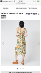 Tropical print dress - what do I wear with it?