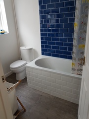 To ask to see your bathroom?