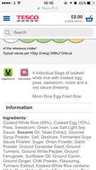 Egg fried rice