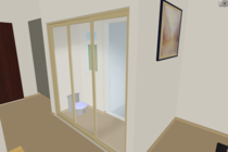 tell me what's wrong with having to walk through en-suite to get to brdrokm
