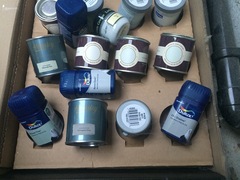 Free sample pots (can't bare to throw them out)