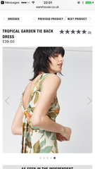 Tropical print dress - what do I wear with it?