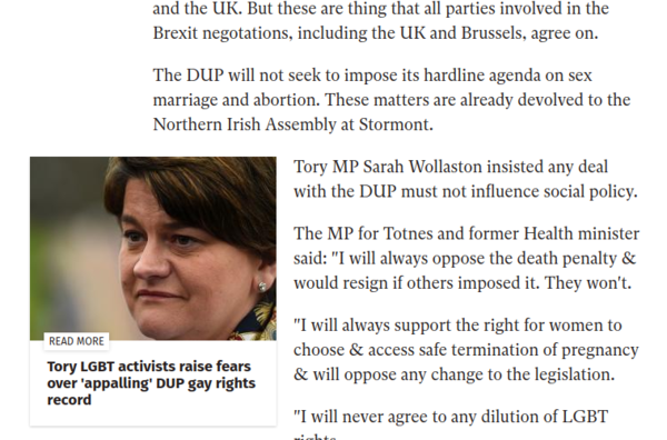 To think it's a bit pathetic to start a petition against the Tory/DUP coalition and the losing team should just accept it?