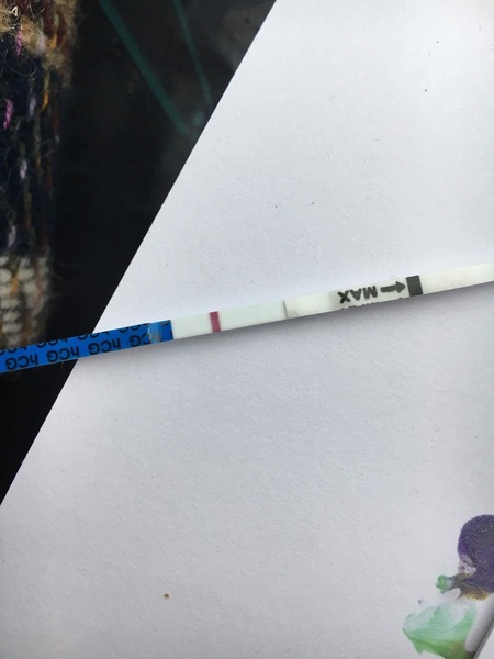 Faint positive?