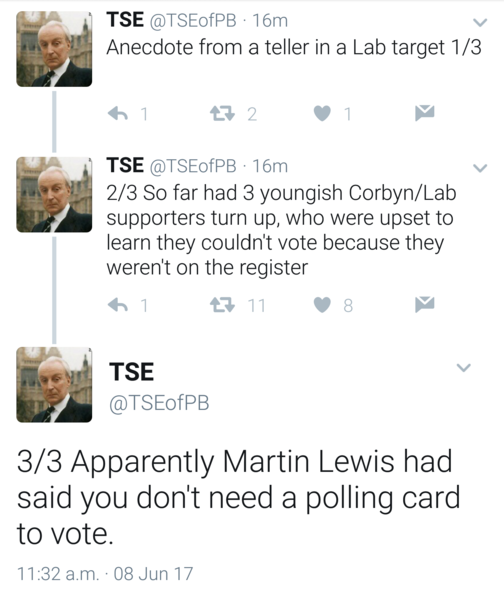 What's the youth turnout like at your polling station?