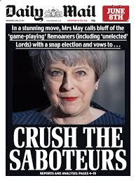 To think May deliberately ran a bad campaign to get out of doing Brexit?