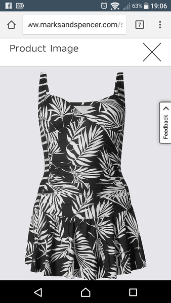 To think maybe I could wear a swimsuit?