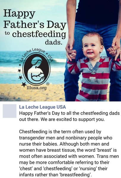 Men can breastfeed