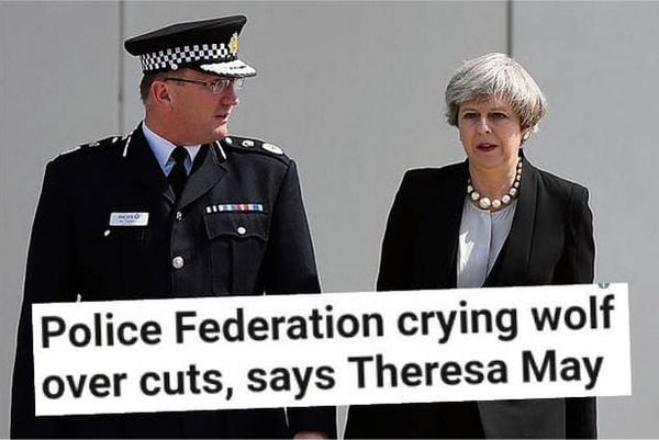 To think Teresa May has just won the election?