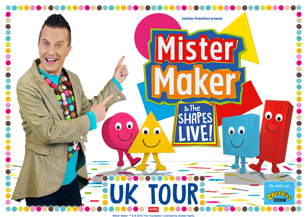 Free Event with CBeebies' Mr Maker at Hackney Empire
