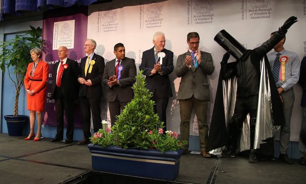 To think this was the best photo of election night?