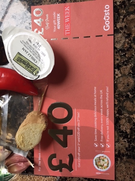Gousto £40 Voucher
