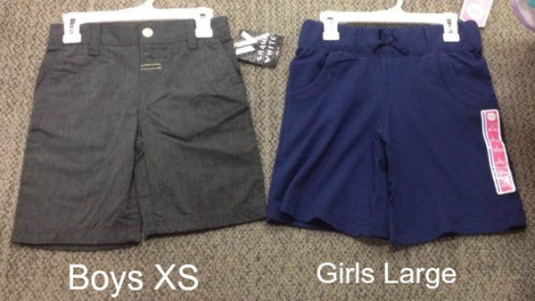 AIBU to think kids' clothes sizes are generous?