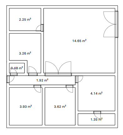 Moving a bathroom to make a 3-bed flat. Worth it?