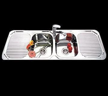 Argument with DH. Is your draining board to the left or right of the sink?