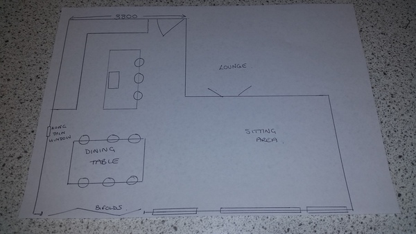 Kitchen corner arrangement
