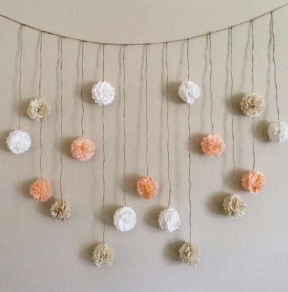 Pompom arrangement!