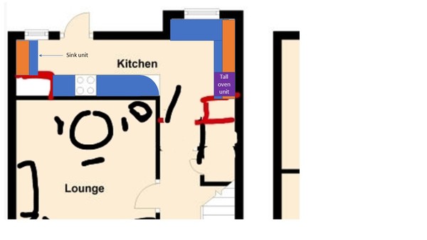 Gah! At the end of my tether with my kitchen.