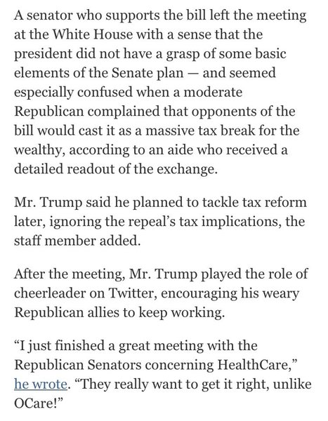 It's too hot for high drama, but nonetheless we persist (Trump cont.)