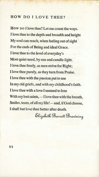 suitable wedding  poem- terminal illness