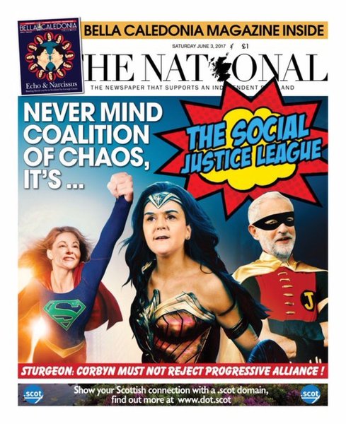 Who reads "The National?
