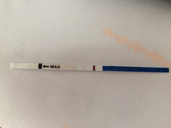 Evap or faint positive?