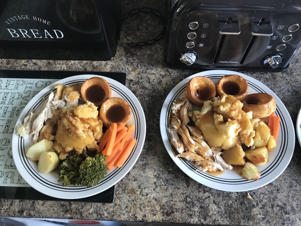 To think this is an abomination of a roast dinner!