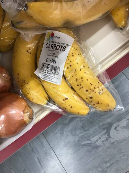 to think these are not carrots