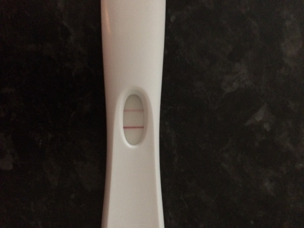 Very faint positive or plain BFN