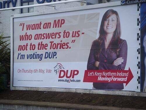 To think a Tory coalition with the DUP is a potentially terrifying prospect?