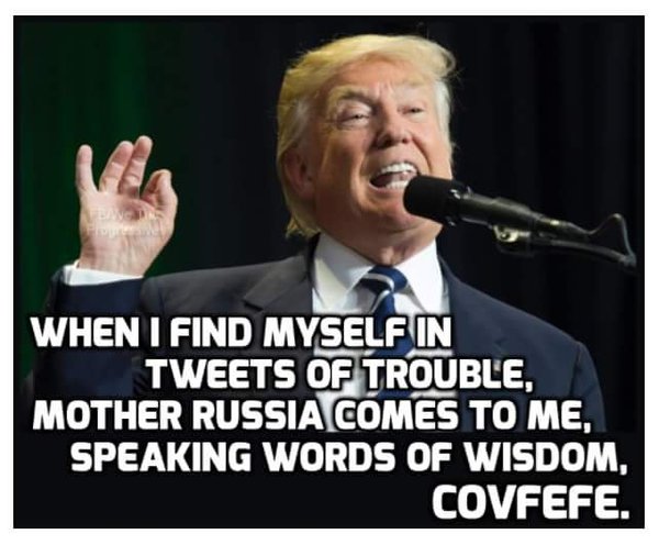Join the Schiffettes for covfefe in the SCIF as they await Comeys return from behind the curtains...Trump cont.