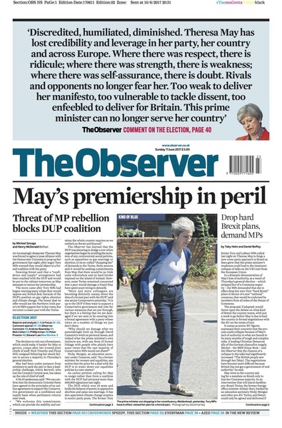 Westminstenders: The Continuing Saga of the Prime Minister Who Didn’t Know When to Quit