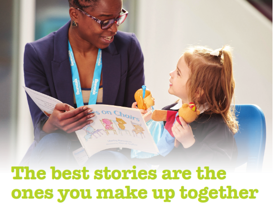 Volunteers needed in Staffordshire to help nursery children become ready to read