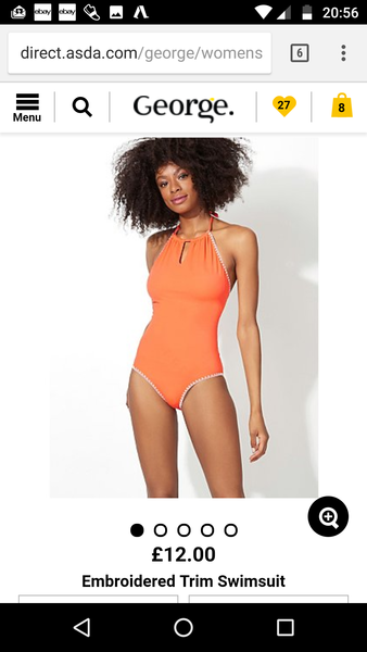 To think maybe I could wear a swimsuit?