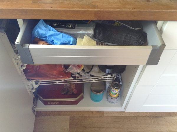 Would you miss kitchen drawers?